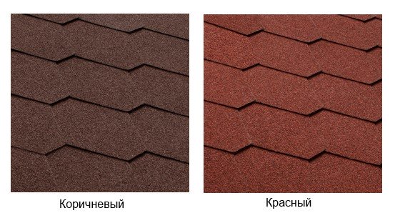 Колірна гама черепиці Ікопал Шестигранник