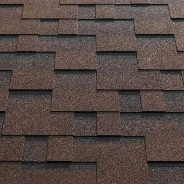 Бітумна черепиця коричневого кольору
