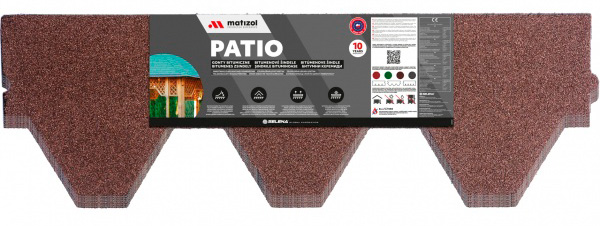 Гонт черепиці Matizol Patio
