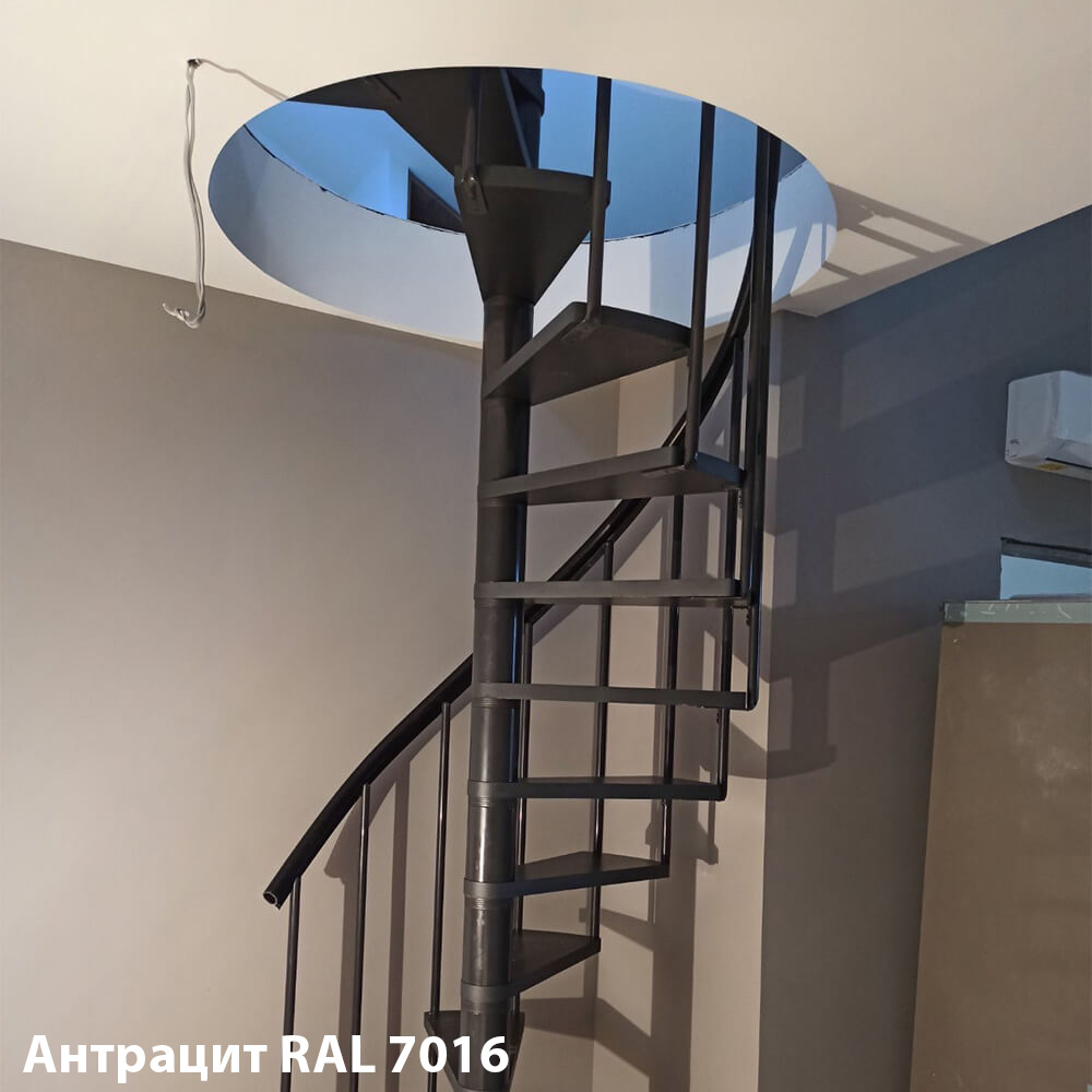 Лестница винтовая Dolle Calgary Антрацит