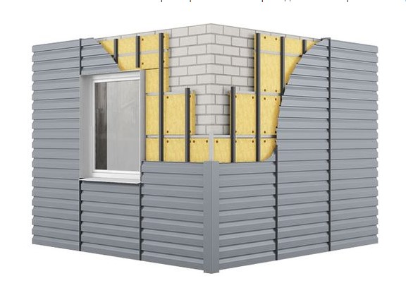 Схема монтажа металлосайдинга