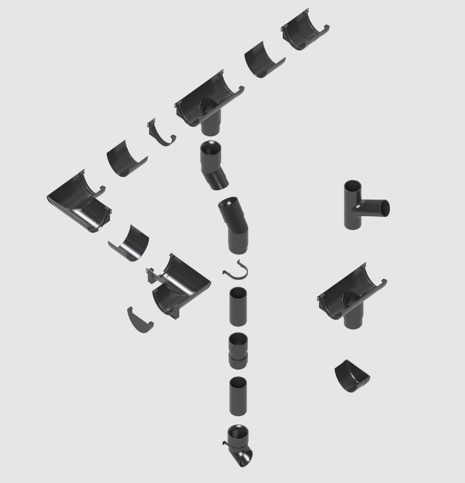 Водостічна система Hunter