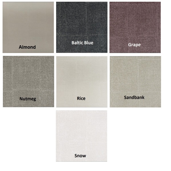 Колірна палітра склошпалер Novelio серії Grace