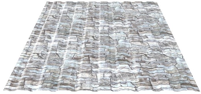 Профнастил Він-скіф Print камінь