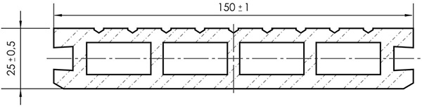 розмір та параметри дошки терасної Polymer&Wood Premium