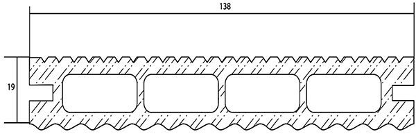Технические параметры террасной доски Polymer Wood Lite